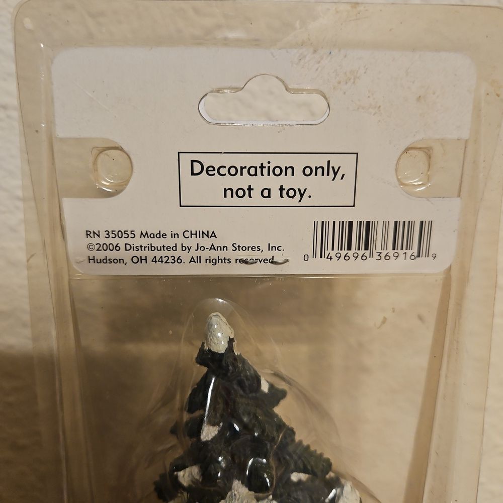 Santa's Workbench Snowy Tree Accessory - Picture 4 of 5